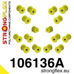 STRONGFLEX - 106136A: Stražnji Komplet poliuretanskih selenblokova ovjesa SPORT