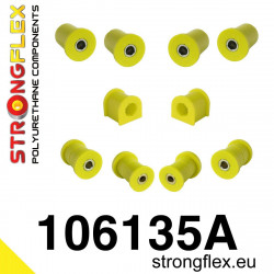 STRONGFLEX - 106135A: Prednji ovjes poliuretan komplet selenblokova SPORT