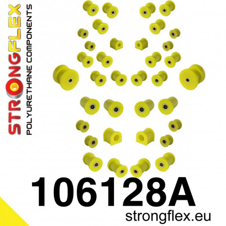 NA (89-98) STRONGFLEX - 106128A: Komplet ovjesnih poliuretanskih selenblokova SPORT | race-shop.hr