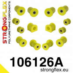 STRONGFLEX - 106126A: Prednji ovjes poliuretan komplet selenblokova SPORT
