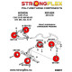 CRX del Sol (92-97) STRONGFLEX - 086069A: Komplet selenblokova potpunog ovjesa SPORT | race-shop.hr