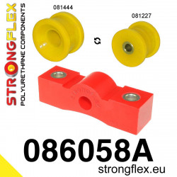 STRONGFLEX - 086058A: Stabilizator ručice mjenjača i produžetak komplet selenblokova SPORT