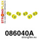 45 (99-05) STRONGFLEX - 086040A: Komplet selenblokove stražnjeg donjeg ramena SPORT | race-shop.hr