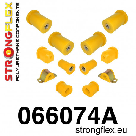 Seicento (98-08) STRONGFLEX - 066074A: Komplet selenblokova potpunog ovjesa SPORT | race-shop.hr