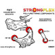 Panda II 4x4 (03-12) STRONGFLEX - 066038A: Stražnje vučno rameno komplet selenblokove SPORT | race-shop.hr