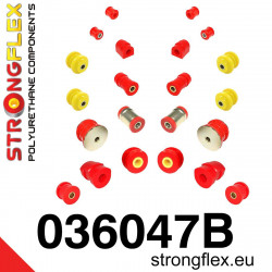 STRONGFLEX - 036047B: Prednji & Komplet selenblokove stražnjeg ovjesa