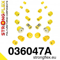 STRONGFLEX - 036047A: Prednji & Komplet selenblokove stražnjeg ovjesa SPORT