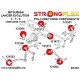 IV - V - VI (96-01) STRONGFLEX - 121503A: Stražnji donji selenblok vučnog ramena SPORT | race-shop.hr