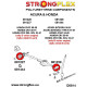 CRX (84-87) STRONGFLEX - 081444A: Selenblok stabilizatora ručice mjenjača SPORT | race-shop.hr