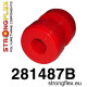 Polijuretanski silent blokovi STRONGFLEX - 281487B: Selenblok šasije za rameno radiusa | race-shop.hr
