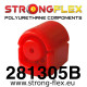 N15 (95-00) STRONGFLEX - 281305B: Prednja osovina stražnji selenblok | race-shop.hr