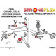 Combo B (93-05) STRONGFLEX - 131139B: Selenblok reakcijske šipke | race-shop.hr