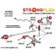 CRX (88-91) STRONGFLEX - 081229B: Prednji selenblok stabilizatora | race-shop.hr