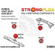 CRX (88-91) STRONGFLEX - 081160A: Nosač motora uložak Prednji SPORT | race-shop.hr