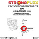 Cinquecento (91-98) STRONGFLEX - 061221A: Umetci za montažu mjenjača SPORT | race-shop.hr