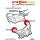 Panda II 4x4 (03-12) STRONGFLEX - 061166A: Stražnje vučno rameno selenblok SPORT | race-shop.hr