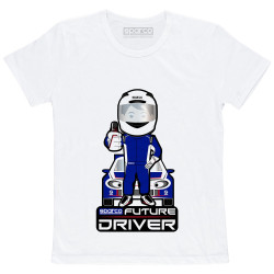 Future Driver SPARCO dječja majica - bijela