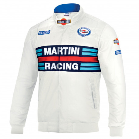 Dukserice i jakne Sparco Bomber jakna MARTINI RACING bijela | race-shop.hr