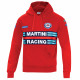 Dukserice i jakne Sparco MARTINI RACING muški pulover s kapuljačom crvena | race-shop.hr