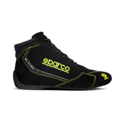 FIA trkaće cipele Sparco SLALOM, crna/fluo žuta