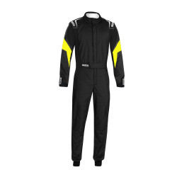 FIA trkaći kombinezon SPARCO COMPETITION (R567), crna/žuta