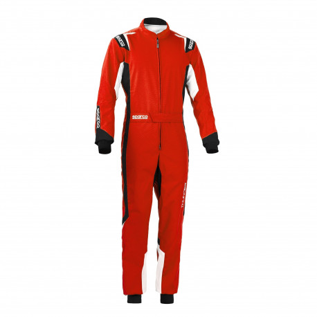 Kombinezoni CIK-FIA dječji karting kombinezon SPARCO Thunder K43, crvena/crna | race-shop.hr
