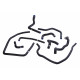 FORGE Motorsport Silikonska pomoćna crijeva za Subaru Impreza New Age/Vers 8 WRX 01-04 | race-shop.hr