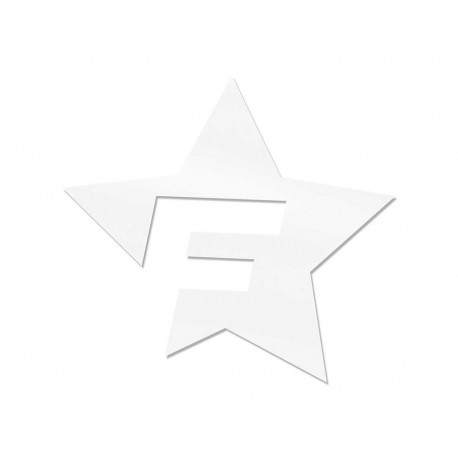 Sprejevi i folije Cardesign naljepnica F-STAR, 41x39cm, bijela | race-shop.hr