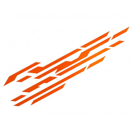 Sprejevi i folije Cardesign naljepnica STREET, 150x35cm, narančasta | race-shop.hr