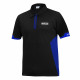 Majice Polo majica Sparco Polo Zip crno/plava | race-shop.hr