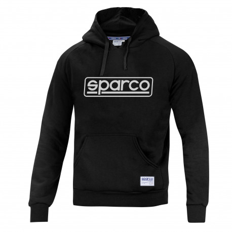 Dukserice i jakne Sparco muški pulover s kapuljačom FRAME crni | race-shop.hr