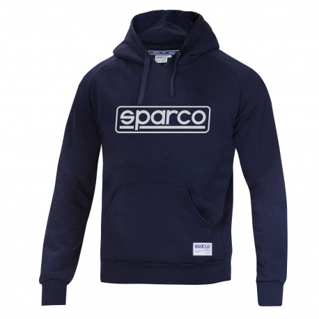 Dukserice i jakne Sparco muški pulover s kapuljačom FRAME tamno plavi | race-shop.hr