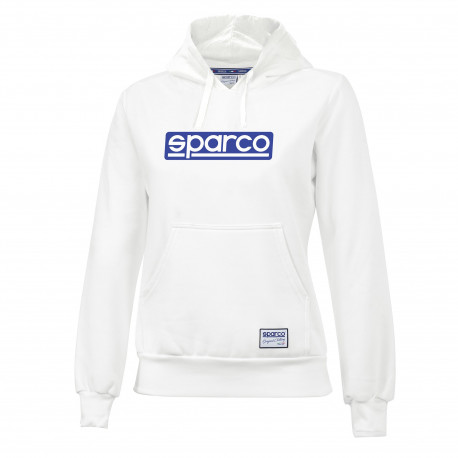 Dukserice i jakne Sparco ženski pulover s kapuljačom ORIGINAL LADY bijeli | race-shop.hr