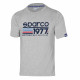 Majice Majica Sparco 1977 siva | race-shop.hr