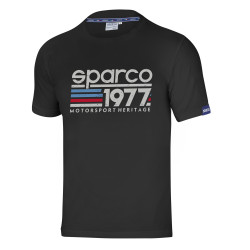 Majica Sparco 1977 crna