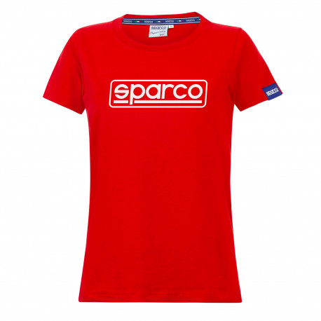 Majice Ženska majica Sparco LADY FRAME crvena | race-shop.hr