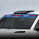 Naljepnice prednjeg stakla Prednji štitnik za sunce SPARCO Martini Racing | race-shop.hr