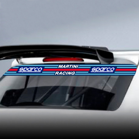Naljepnice na prednje staklo Stražnji štitnik od sunca SPARCO Martini Racing | race-shop.hr