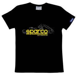 Dječja majica SPARCO Next Generation 2022, crna
