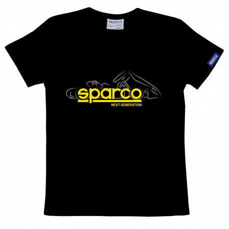 Majice Next Generation 2022 SPARCO dječja majica - crna | race-shop.hr