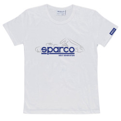 Dječja majica SPARCO Next Generation 2022, bijela