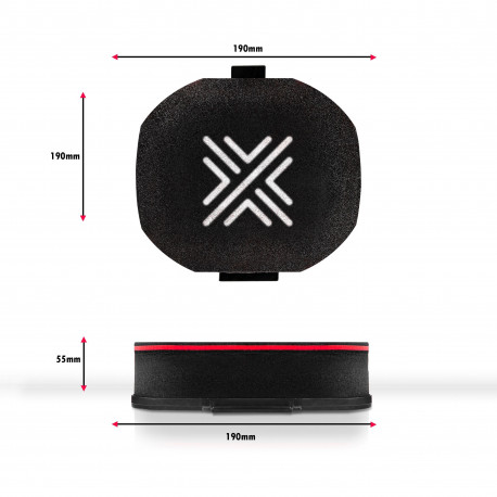 Filteri za rasplinjače PX300 Box filter 55mm visina | race-shop.hr