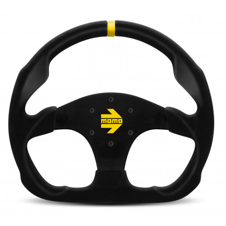 Volani Volan sa 3 kraka MOMO MOD.30 crni 320mm, antilop | race-shop.hr