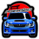 Naljepnice Naljepnica race-shop Subaru | race-shop.hr