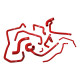 Ford XTREM MOTORSPORT silikonska rashladna crijeva za Ford Focus RS MK1 | race-shop.hr