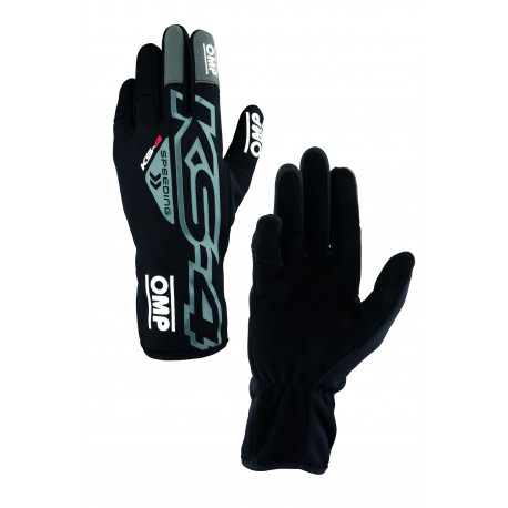 Rukavice Trkaće rukavice OMP KS-4 ART my2023 (unutarnje šivanje) crne | race-shop.hr
