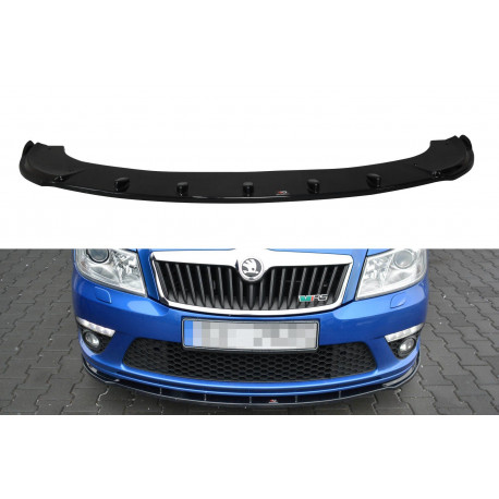 Body kit i vizualni dodaci Prednji lip V1 SKODA OCTAVIA MK2 (RS VERSION) FACELIFT | race-shop.hr