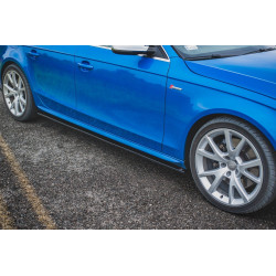 MAXTON DESIGN difuzori bočnih pragova za Audi S4 / A4 / A4 S-Line B8 / B8 FL
