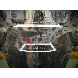 Nissan X Trail 01-07 UltraRacing donji povezivač muldi prednje osovine - 2-točkasti
