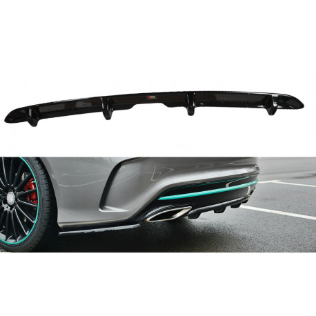 Body kit i vizualni dodaci MAXTON DESIGN stražnji difuzor za MERCEDES-BENZ CLA C117 AMG-LINE FACELIFT | race-shop.hr